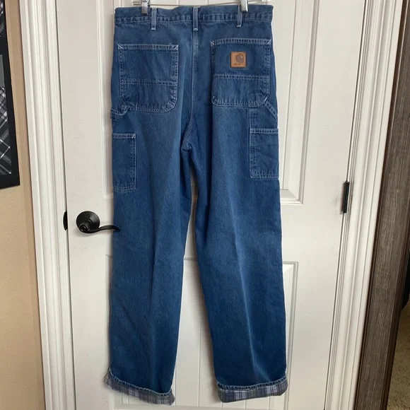 Vintage 90’s Carhartt lined denim - Picture 2 of 13